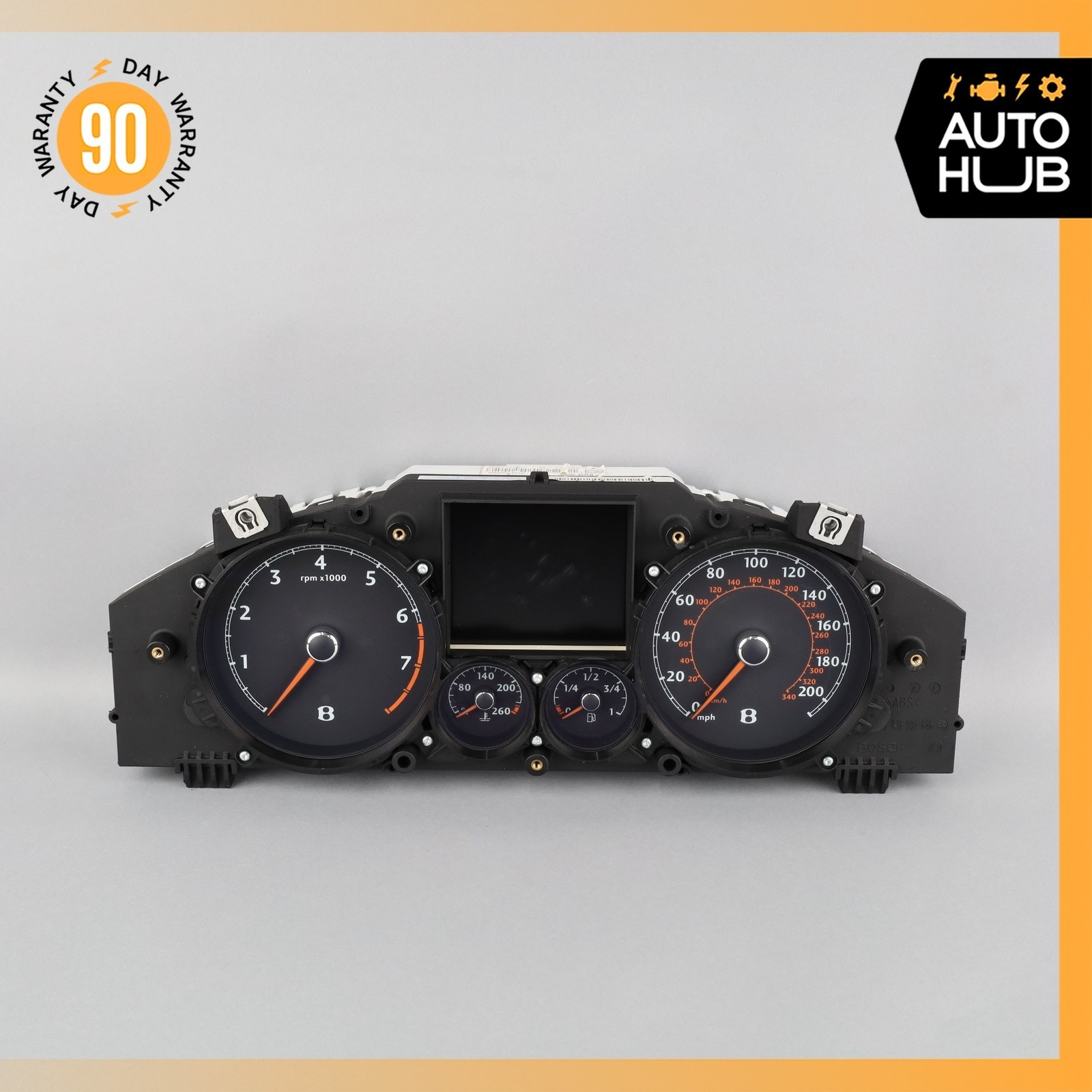 08-09 Bentley Continental GTC Instrument Cluster Speedometer 3W0920841H OEM 43k