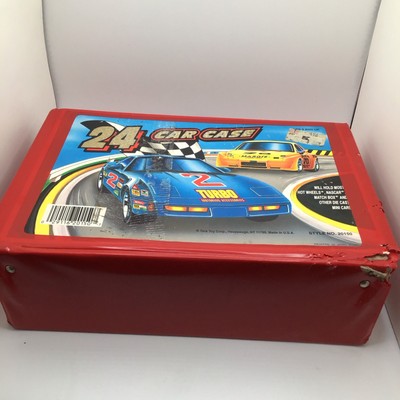 Tara 24 Car Case Red No Trays #20150 Made in United States