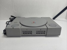 Original Sony PlayStation 1 PS1 Console Gray READ BELOW