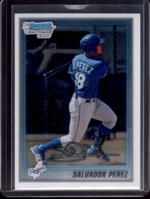 SALVADOR PEREZ 2010 Bowman Chrome 1st #BCP-124 Rookie RC Kansas City Royals Qty