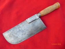 hachoir couperet outil ancien boucher boucherie