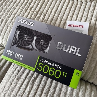 NEU - ASUS Dual GeForce RTX 5060 Ti 8GB mit Rechnung