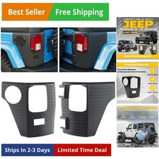 Rear Corner Guards Body Armor Compatible With 2007-2018 Jeep Wrangler Jk Jku ...