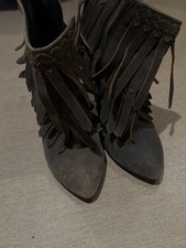 Bottega Veneta Ankle Booties fringe Size 37