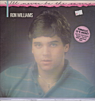 Ron Williams ~ I ll Never Be The Same ~ FACTORY SEALED 1983 LDS AOR LP RMR-8301