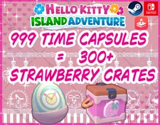 Hello Kitty Island Adventure 300 Strawberry Crates!