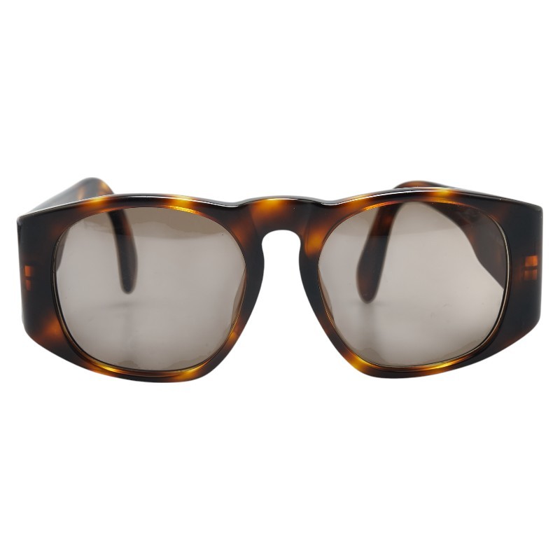 Chanel Coco Mark Brown Plastic Sunglasses for Women Pre-Owned  
