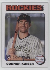 2024 Topps Heritage High Number White Border Connor Kaiser #700 0r4