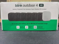 Blink Outdoor 4  Sync Module XR 6 Camera System Battery Powered - SEALED 