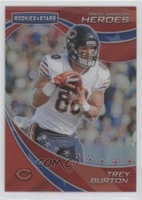 2019 Panini Rookies & Stars Great American Heroes Red 19/75 Trey Burton fm0