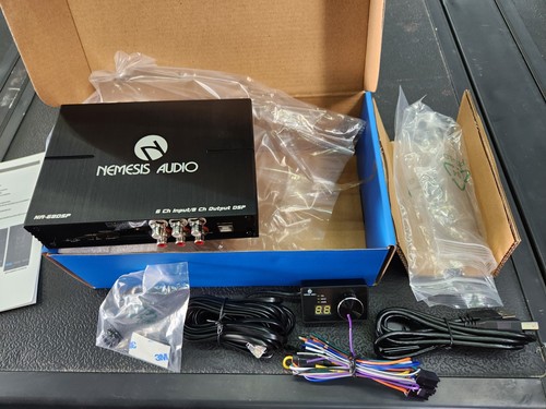 Nemesis Audio NA-DSP68 Digital Signal Processor EQ Crossover DSP 8 Channel out - Picture 3 of 10