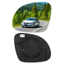 Driver Side Heated Mirror Compatible with Volkswagen Tiguan 2009-17