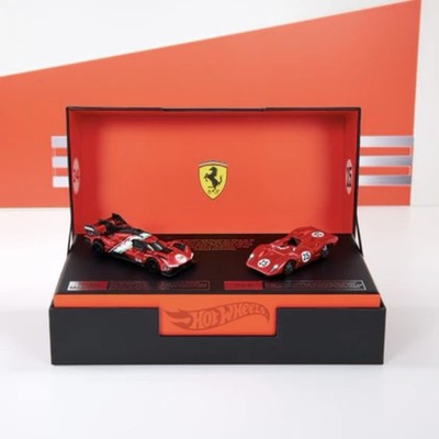 Hot Wheels x Ferrari Heritage Set RLC Exclusive 312 P / 499P