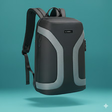 Women Men Backpack Large Anti Theft USB Laptop Rucksack Waterproof School Bag UK