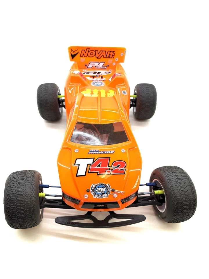 Team Associated RC10T4.2 With Upgrades  Stadium Truck,New Build,Custom Paint - Image 4 of 4