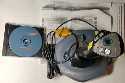 Logitech Force 3D Force Feedback Joystick Wingman  With CD & Manuals