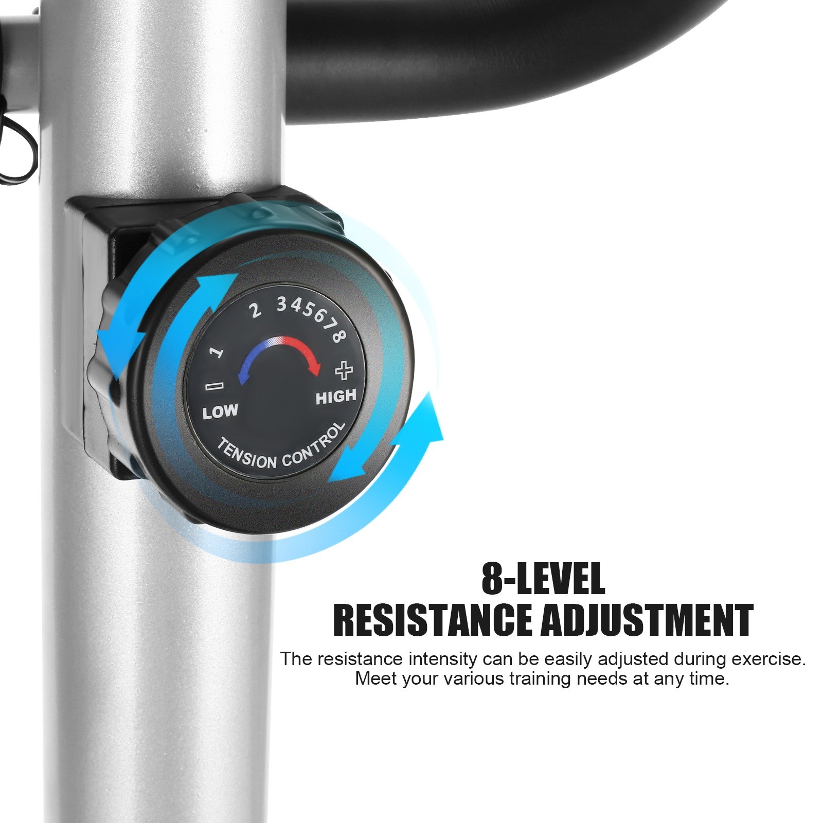 Indoor Elliptical Exercise Machine Fitness Workout Cardio Cross Trainer Machine