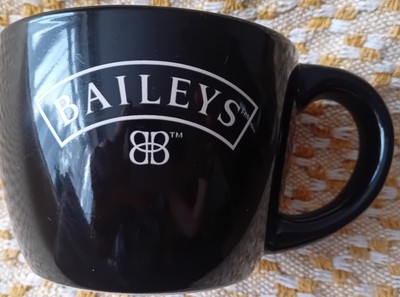 Baileys schöne große schwarze Tee Kaffee, heiße Schokolade Becher Tasse 