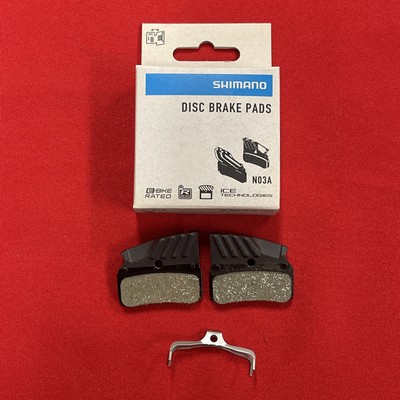 Shimano N03a Finned Resin Disc Brake Pad With Spring M9120/8120/7120 XTR XT  MTB