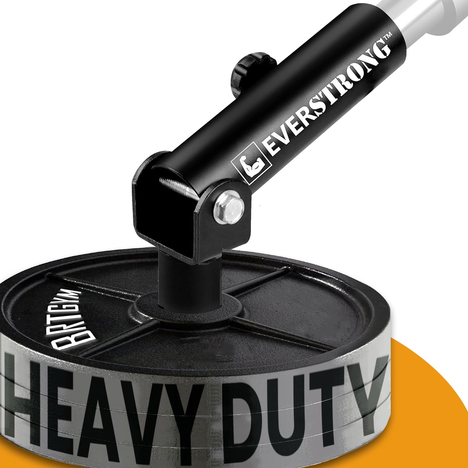 Elite Heavy Duty T-Bar Row Olympic Bars - Landmine Attachment for Barbell Wor...