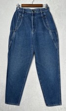 Vintage 80s Lee High Waist Mom Jeans Size 12 Medium 29x30 Tapered Made In USA