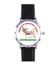 CHIHUAHUA DOG WATCH: CANINE, TOY, MEXICAN,CHIHUAHUENO,HAIRLESS,RARE COLLECTIBLE!