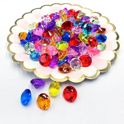 Acrylic Pirate Gems Filler Props Great for Pretend Time and Treasure Hunting - Picture 15 of 55