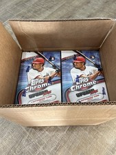 2025 TOPPS CHROME UPDATE SERIES BASEBALL HOBBY BOX SEALED CASE Free Shipping