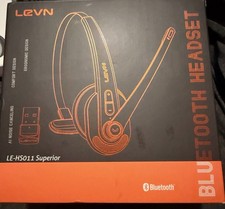 LEVN LE-HS011 Superior Bluetooth Headset AI Noise Canceling Ergonomic Design