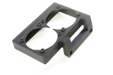 Dual Motor Cooling Fan Mount 40x40mm for Arrma Felony, Infraction, Limitless 6s