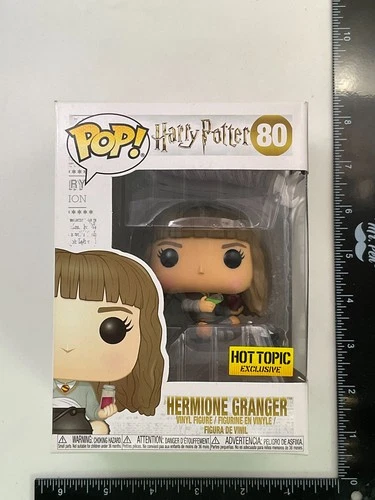 Funko Pop! Harry Potter: Hermione Granger #80 Hot Topic Vinyl +PROTECTOR -CN i2