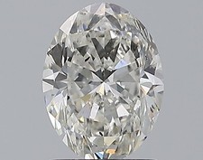 1.20 Carat Cert. GIA Oval Cut Natural Mined Diamond Loose H color SI1 clarity
