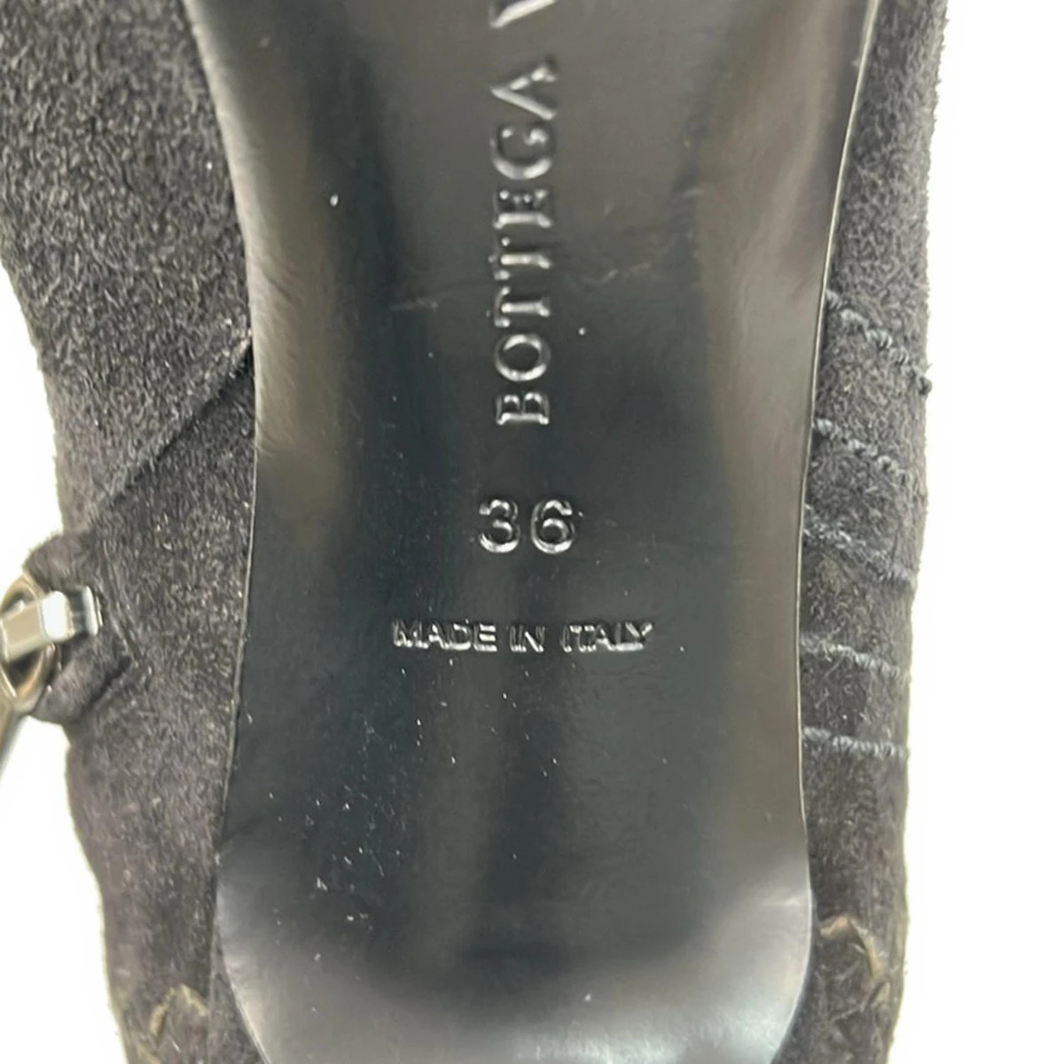 BOTTEGA VENETA - Black Suede Women's Boots thumbnail 7