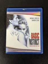 Basic Instinct Blu-ray Unrated Directors Cut Sharon Stone Michael Douglas, NEW