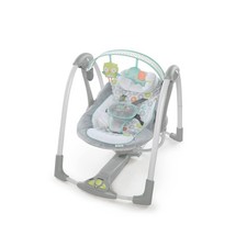 Ingenuity Swing 'n Go 5-Speed Baby Swing - Foldable, Portable, 2 Plush Toys ...