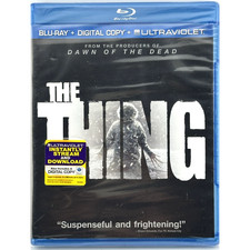 THE THING 2011 BLU-RAY Winstead Edgerton Thomsen - SEALED