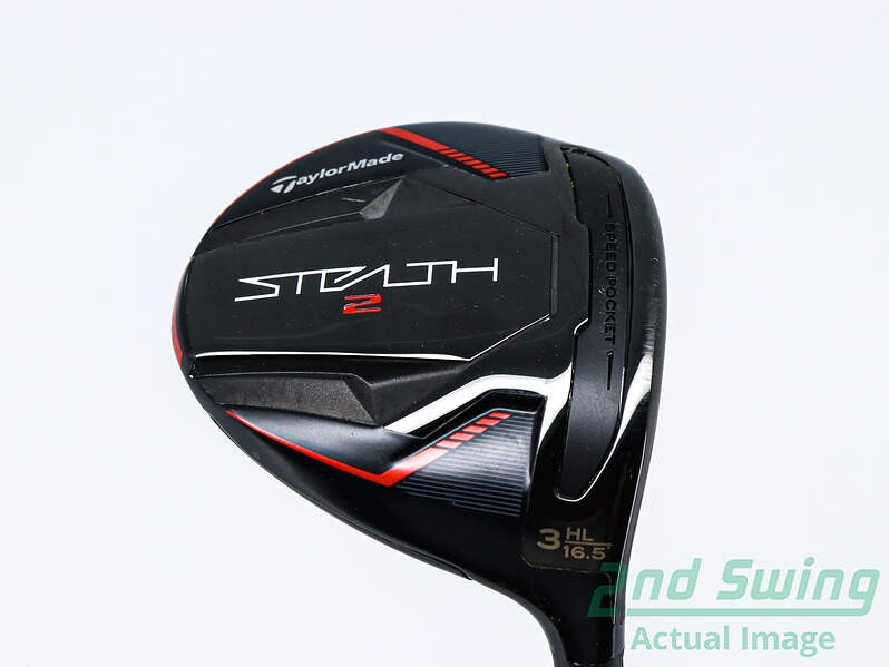TaylorMade Stealth 2 3 Wood HL 16.5° Graphite Regular Right 43.0in Fairway Wood