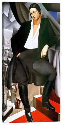 Leinwandbild Porträt der Herzogin von La Salle, 1925 - Tamara de Lempicka