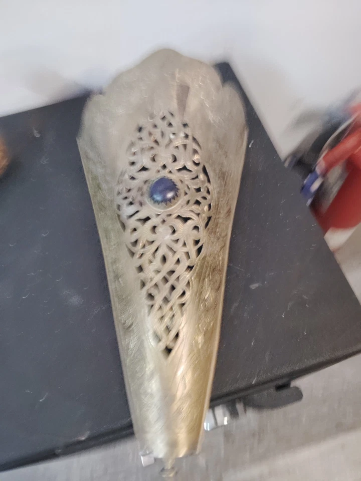 Arandelas marroquinas com vidro verde - Um lindo par - Imagem 2 de 4