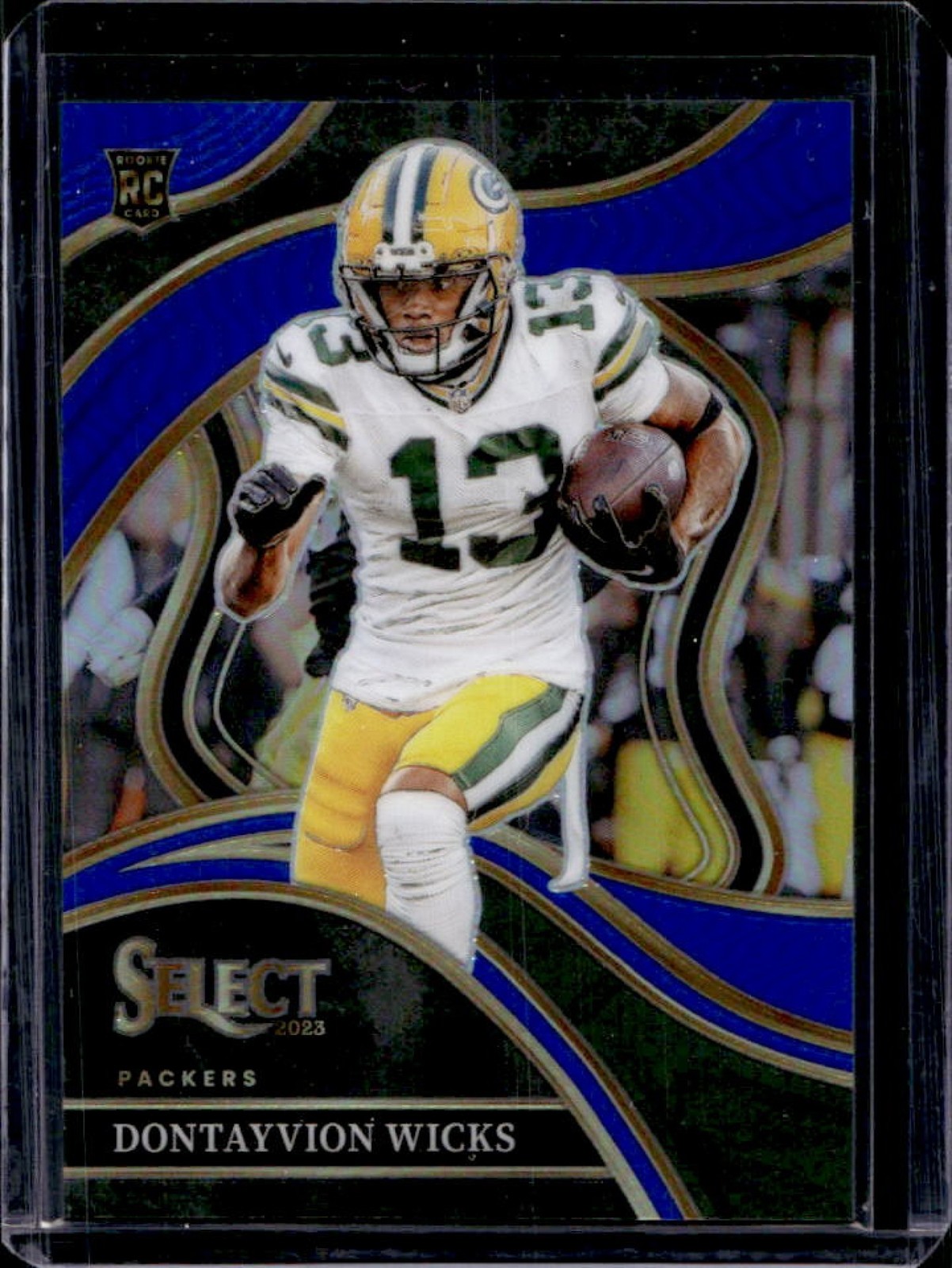 Dontayvion Wicks Panini Select #271 Die-Cut White