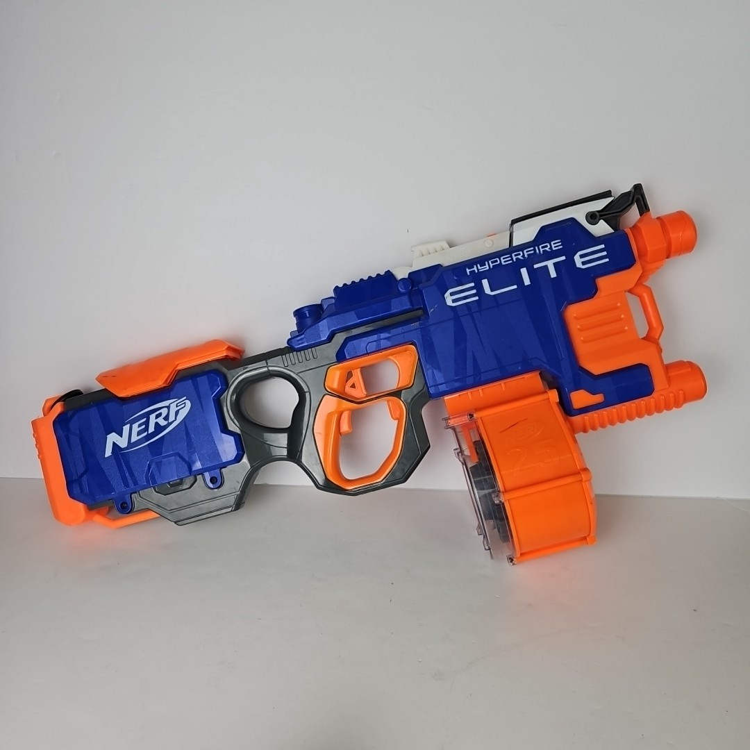 FAST Delivery Nerf N-Strike Elite HyperFire Blaster fastest firing