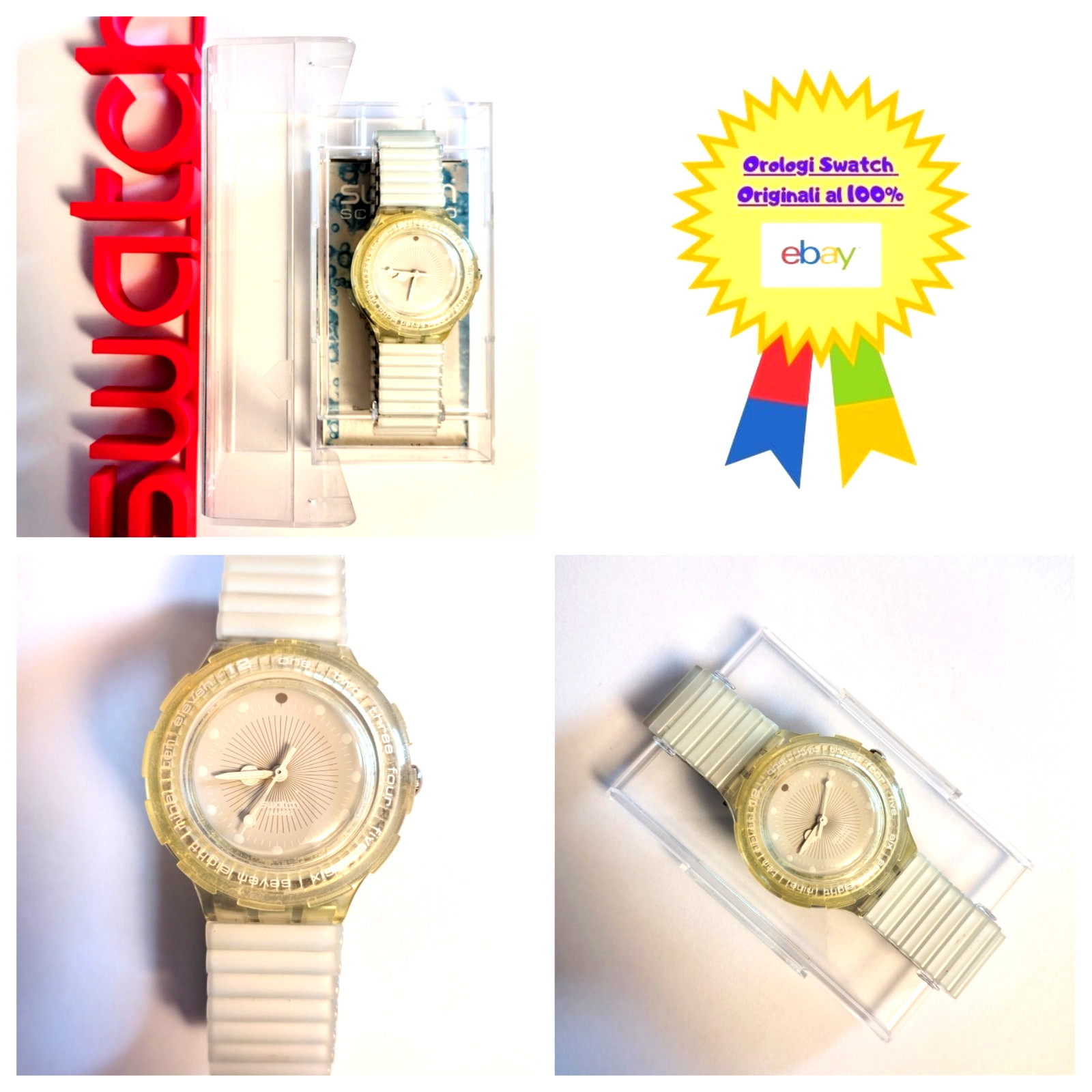 Wristwatch NOS Vintage Rare Scuba UVA25 SDK137 New Swatch 2000 - vintagewatches.pk