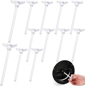 12 Pcs Round Ceiling Diffuser Plastic Key Handle, Vent Key for Steel Butterfl... - Picture 1 of 2