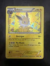 Jolteon BW91 Black Star Promo Holo LP on eBay