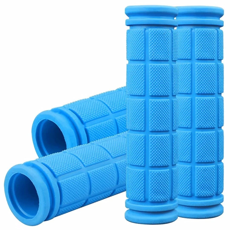 2 pairs Bike Grips Non-Slip-Rubber Bicycle Beach Cruiser Razor Mountain BMX MTB - Image 2 of 4