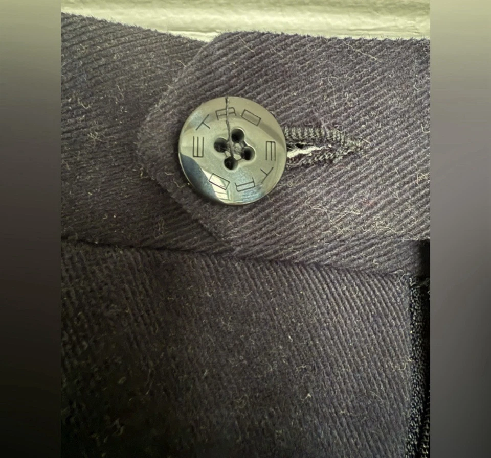 Pantalón Etro Azul 32 (48 It) Foto 4 de 4