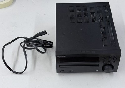 Denon RCD-M40 CD Receiver Black Bluetooth CD Power Amp Radio 76-95MHz Used