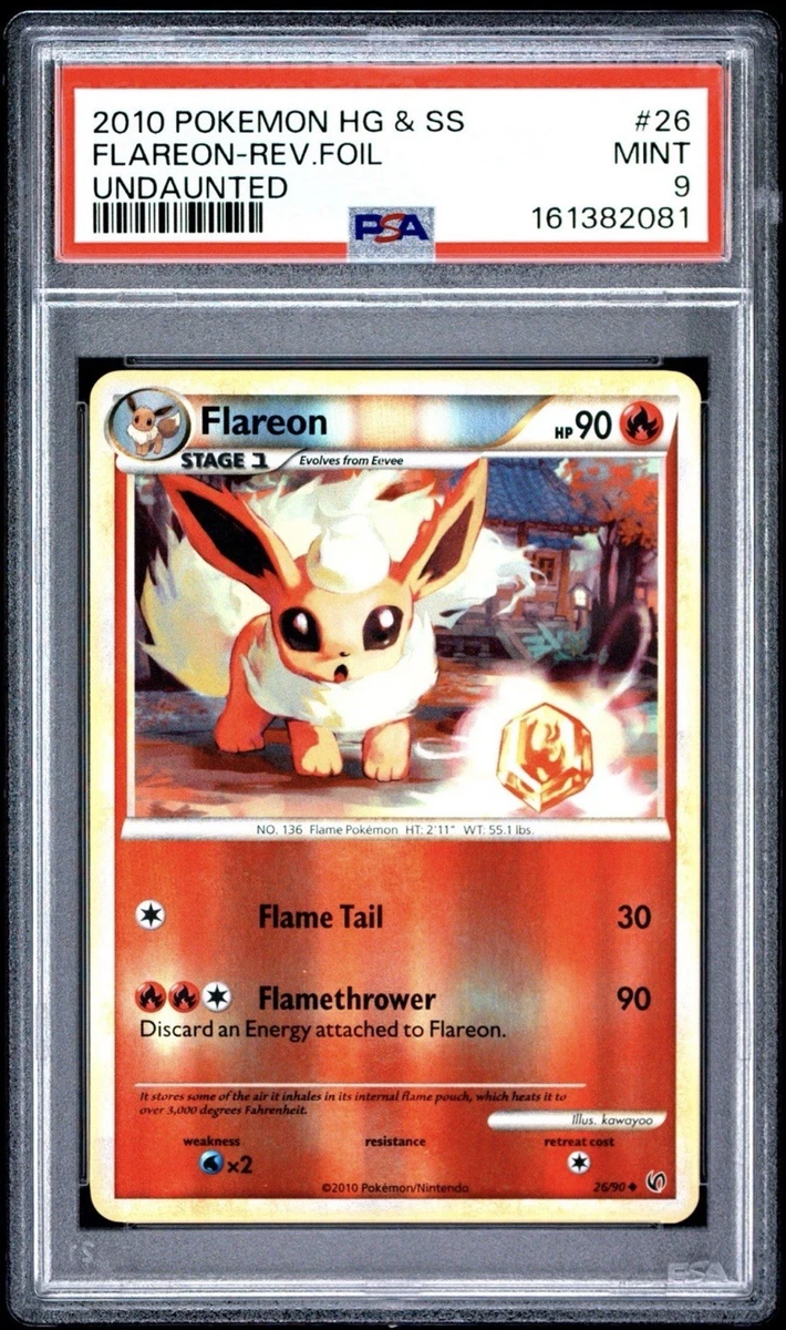 Flareon Pokémon TCG Professional Sports Authenticator (PSA