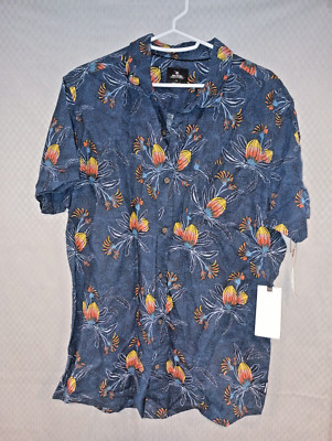 NWT Rip Curl M Aloha Shirt Saltwater Culture $69.99