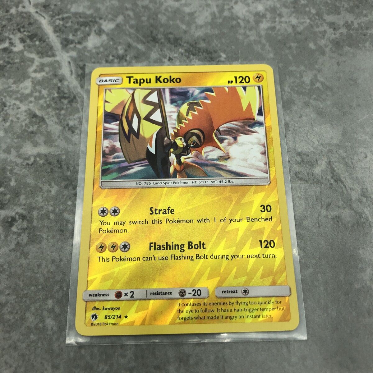 Tapu Koko LOT 85  Pokemon TCG POK Cards